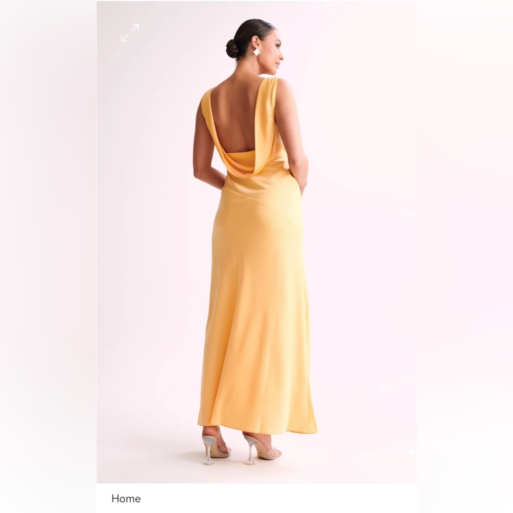 MESHKI Nadia Yellow Gown